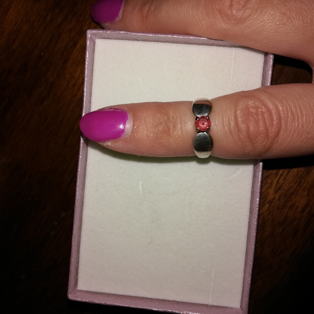 James Avery garnet ring